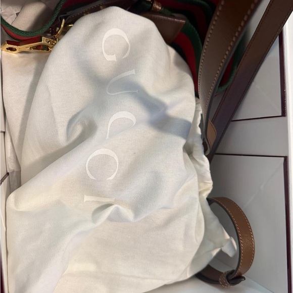 Gucci Horsebit 1955 small shoulder bag with 2  strap. - Picture 2 of 3